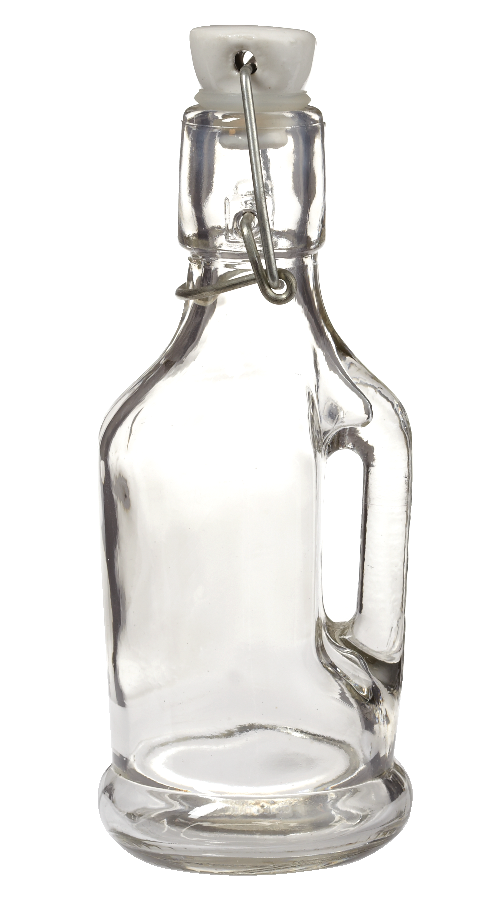 Home Made Glass Flip-Top Lid Bottle, Assorted Sizes, 1-pc M2N4 - product image 1