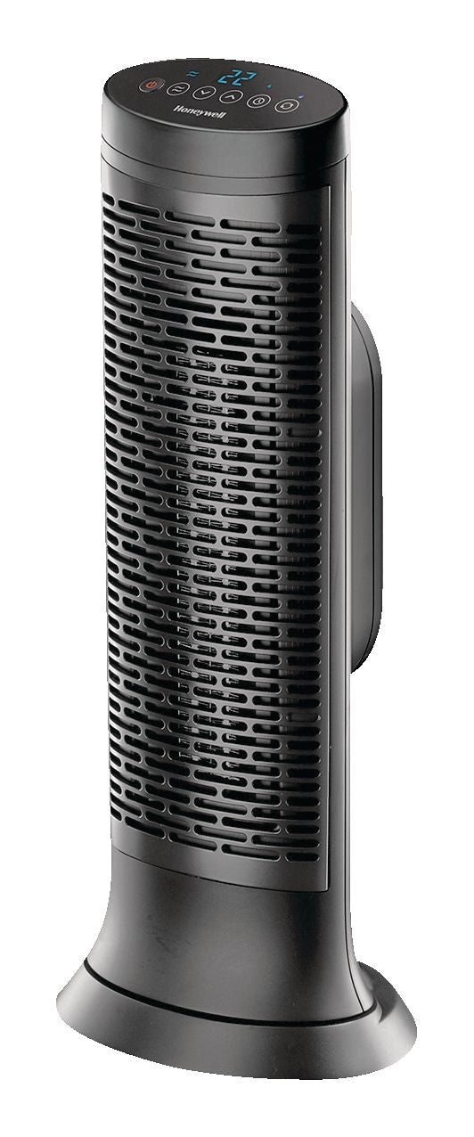 HCE352C Digital Tower Ceramic Space Heater withThermostat, 1500W, Black S6K0