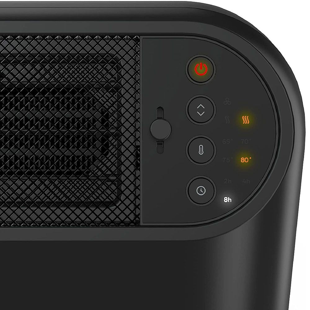 ThermaWave 6 Ceramic Space Heater, 1500W, Black Q3I2 - product image 6