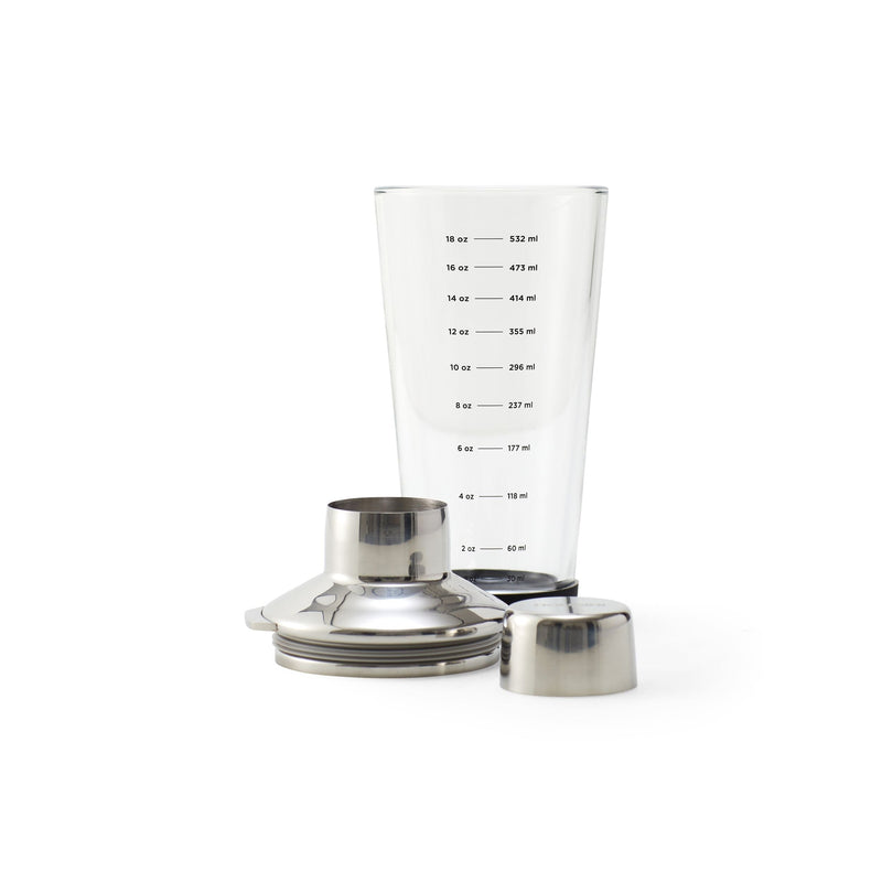 Glass Cocktail Shaker, 18-oz T6I6
