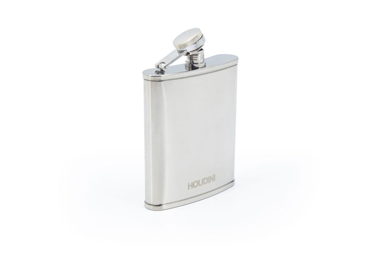 Leakproof Stainless Steel Pocket Flask, 6-oz R0H6