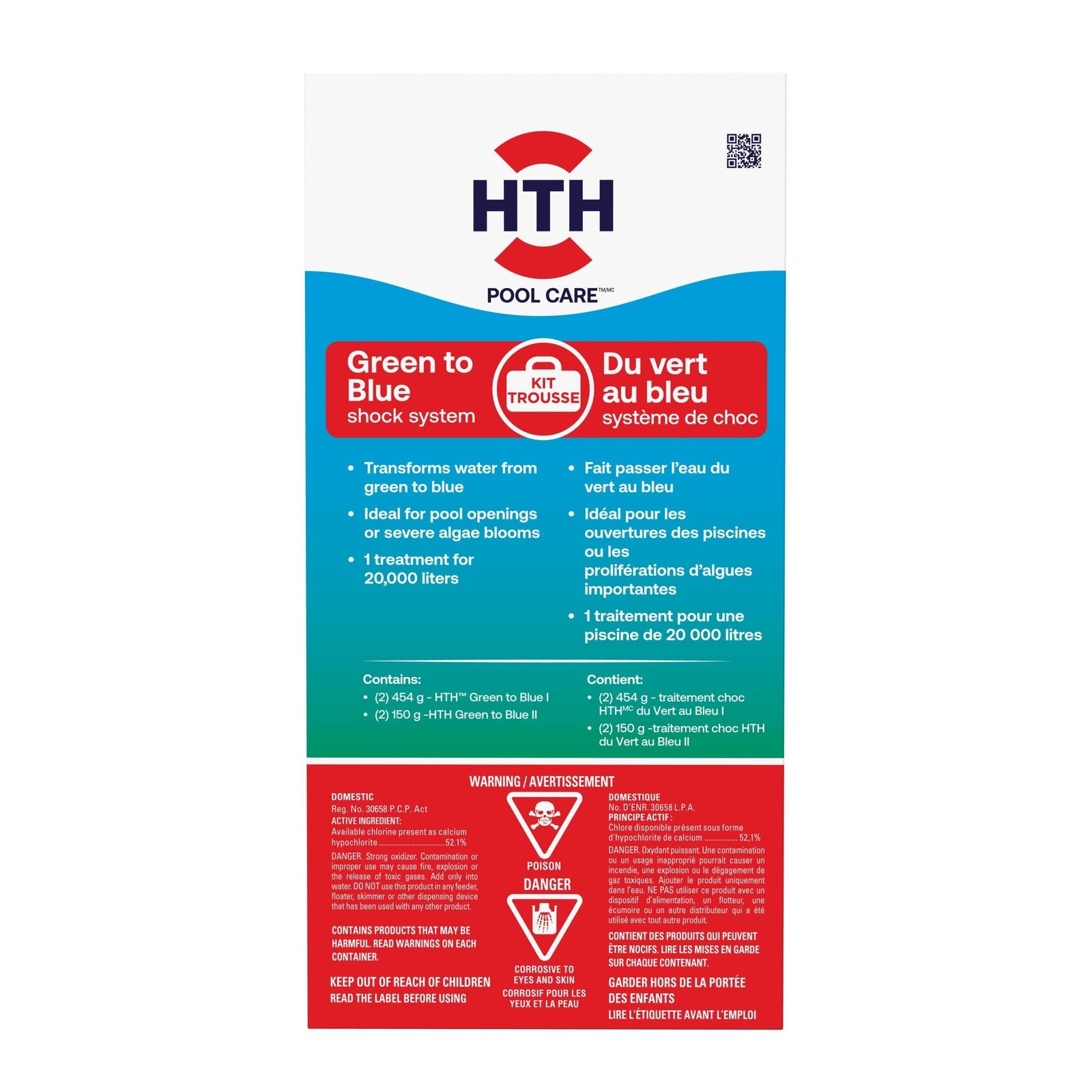 Green to Blue Pool Shock System for Swimming Pools V5S2 - product image 1