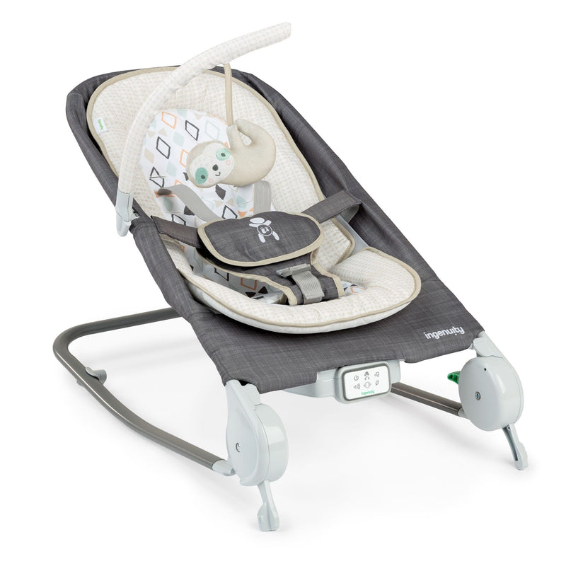 Happy Belly Rock-to-Bounce Massage Seat, Parker W0L9