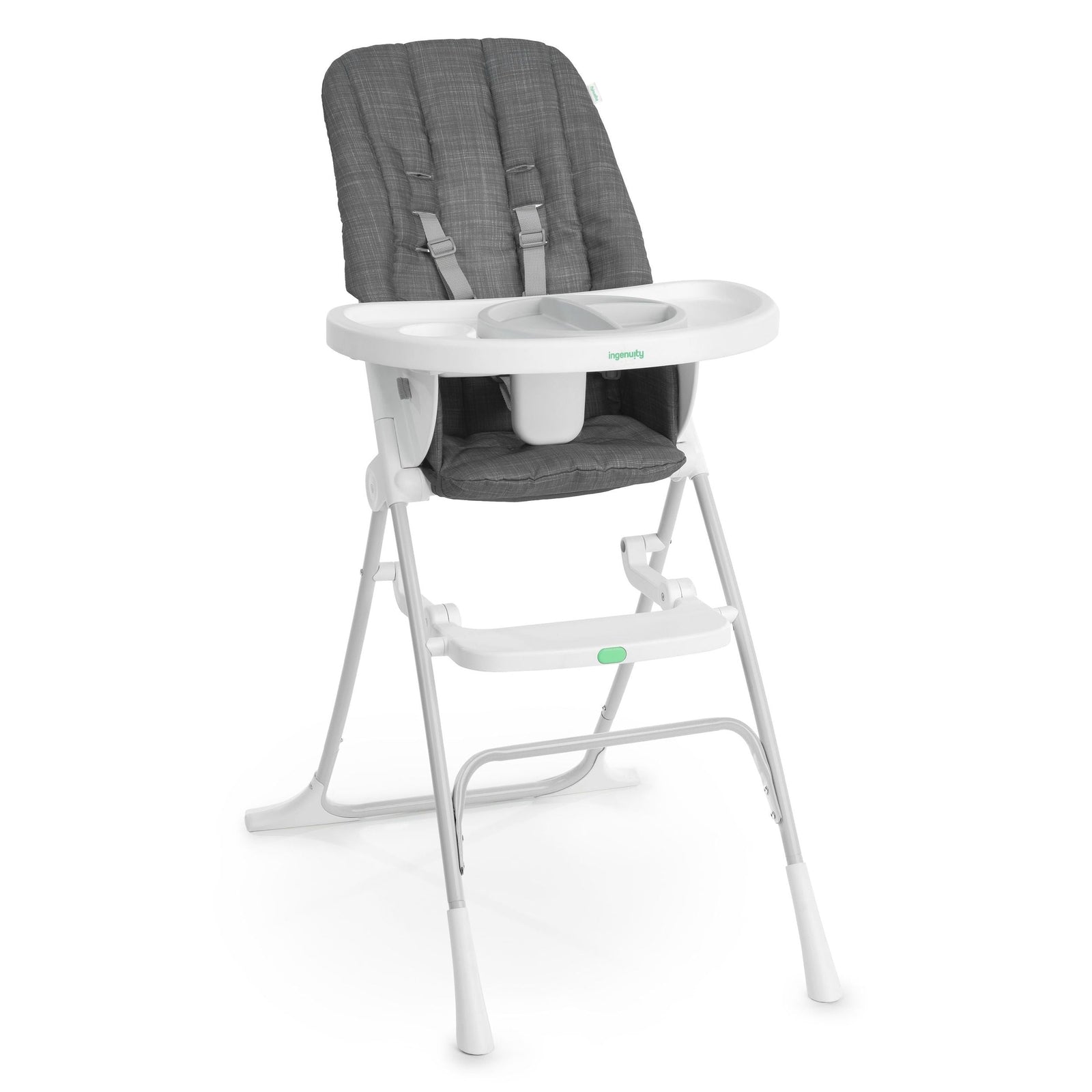 Sun Valley Compact Folding High Chair, Grey L2U8 - product image 1