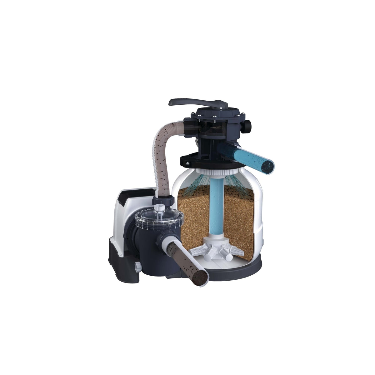 Krystal Clear Sand Filter Pump, 3000 GPH D5P7 - product image 5
