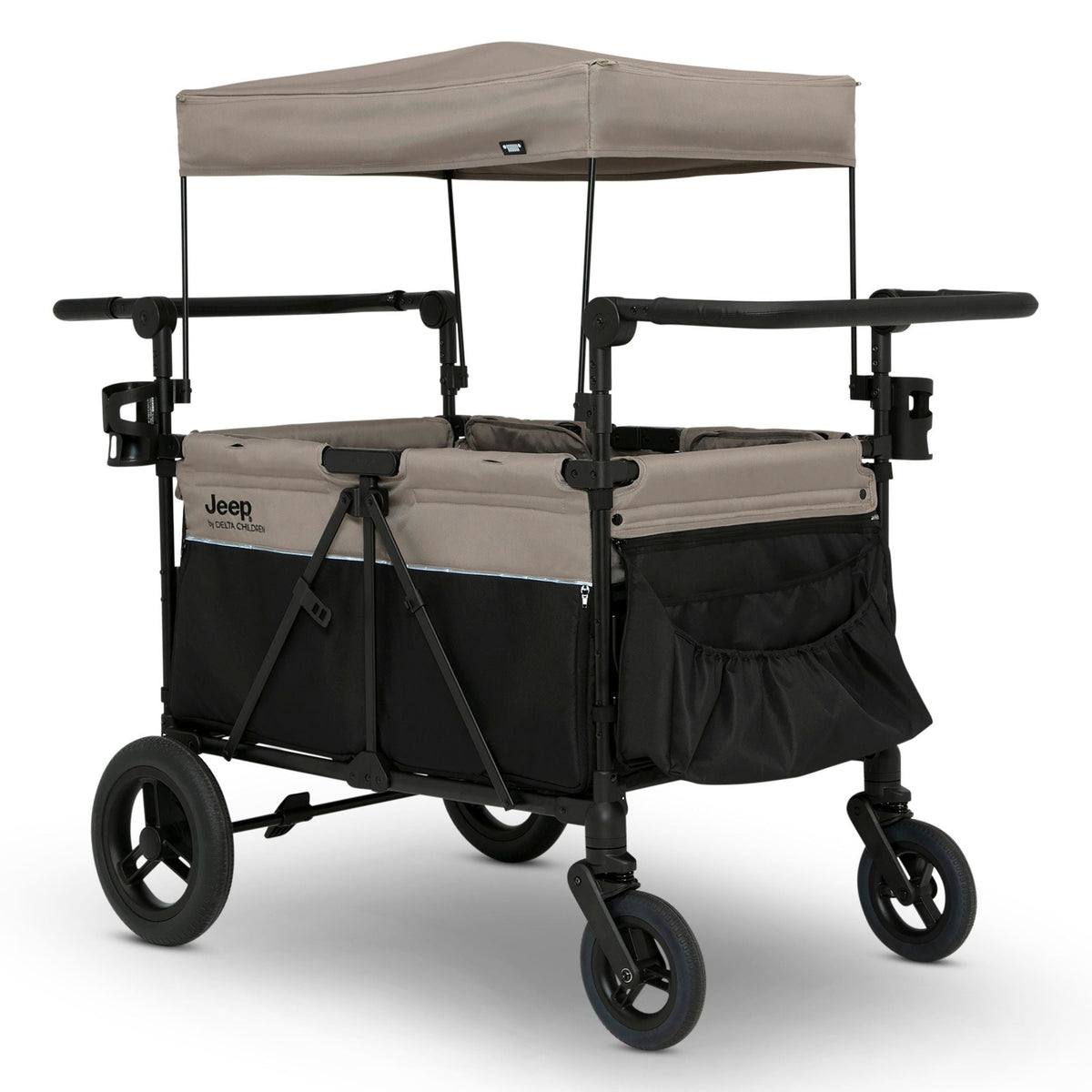 Gladiator Stroller Wagon by Delta Children, Black/Tan Z5M3 - product image 1