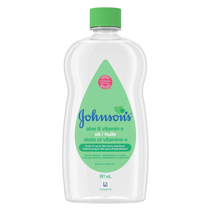 Aloe and Vitamin E Baby Oil, 591-mL Z4C0