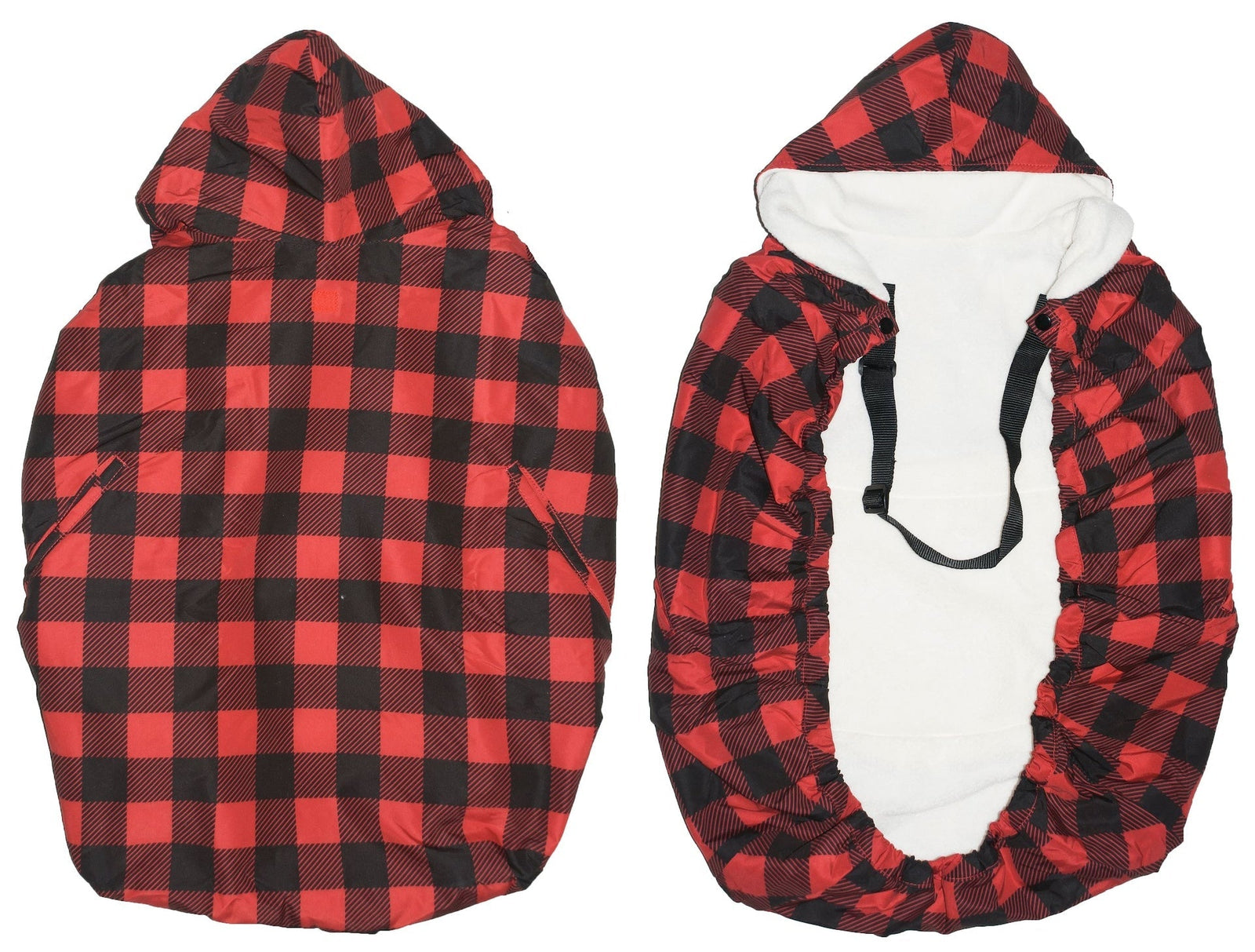 Snuggle Cover with Packable Hood, Buffalo Plaid U5E4 - product image 1
