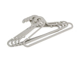 & Orderly Anti-Tangle Anti-Slip Garment Hangers, Ecru, 5-pk Q1A4 - product image 1