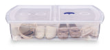 Shallow Under-the-Bed Storage Tote with Wheels Q7P8 - product image 3