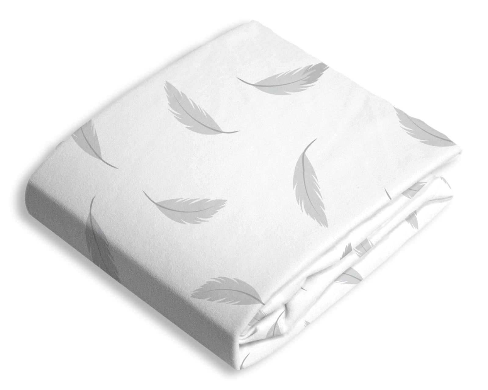 Percale Changing Pad Cover, Feathers Q5X8 - product image 1