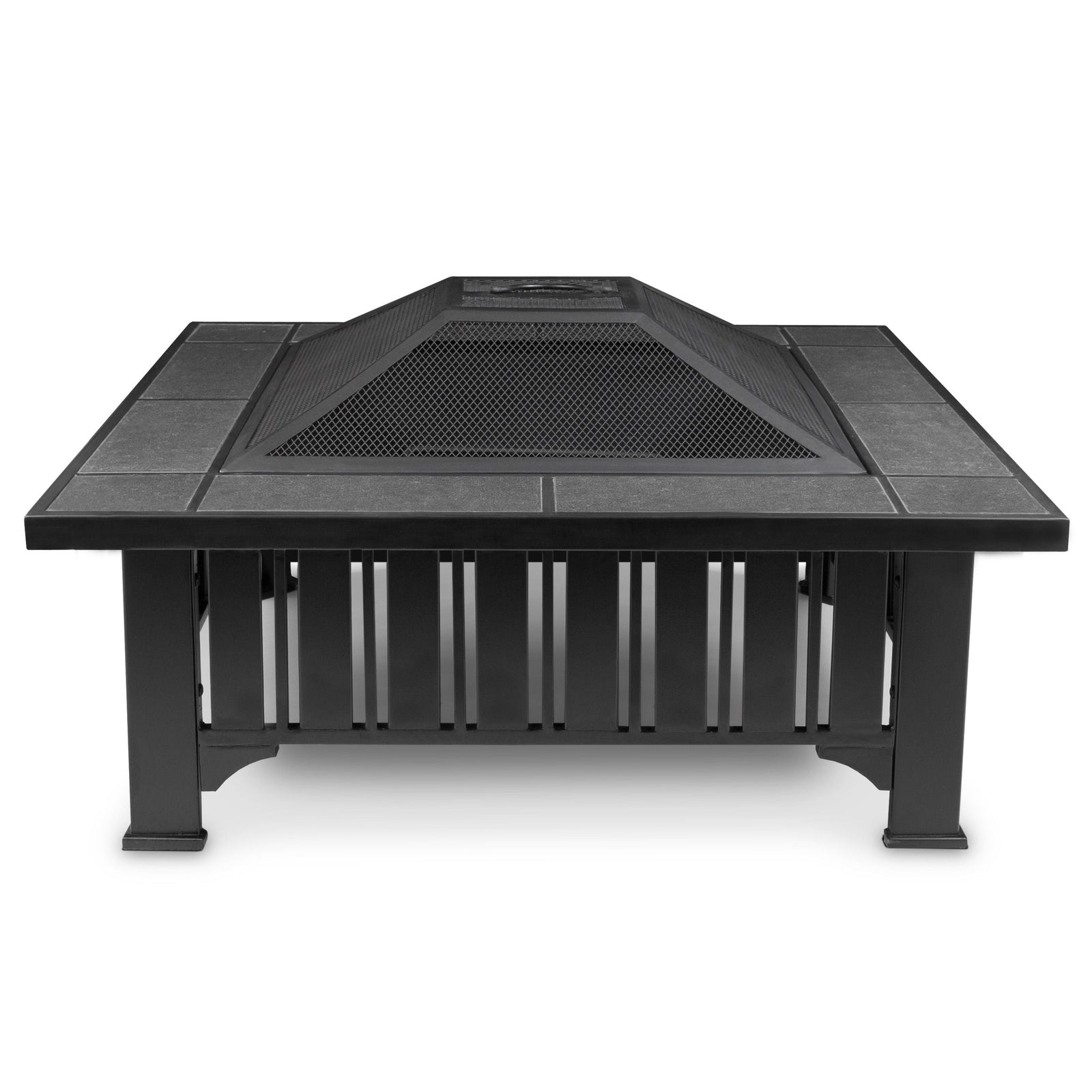 Square Wood Burning Fire Pit in Black, 34-in Q0B5 - product image 2