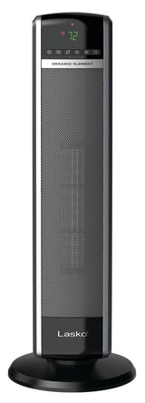 1500W Digital Tower Ceramic Space Heater withRemote Control, 1500W, Black, 30-in P2U5 - product image 1