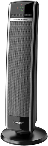 1500W Digital Tower Ceramic Space Heater withRemote Control, 1500W, Black, 30-in P2U5 - product image 2