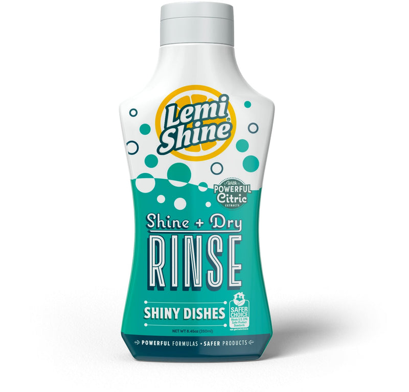 Shine Liquid Rinse Aid, Citrus Scent, 250-mL B9Z8