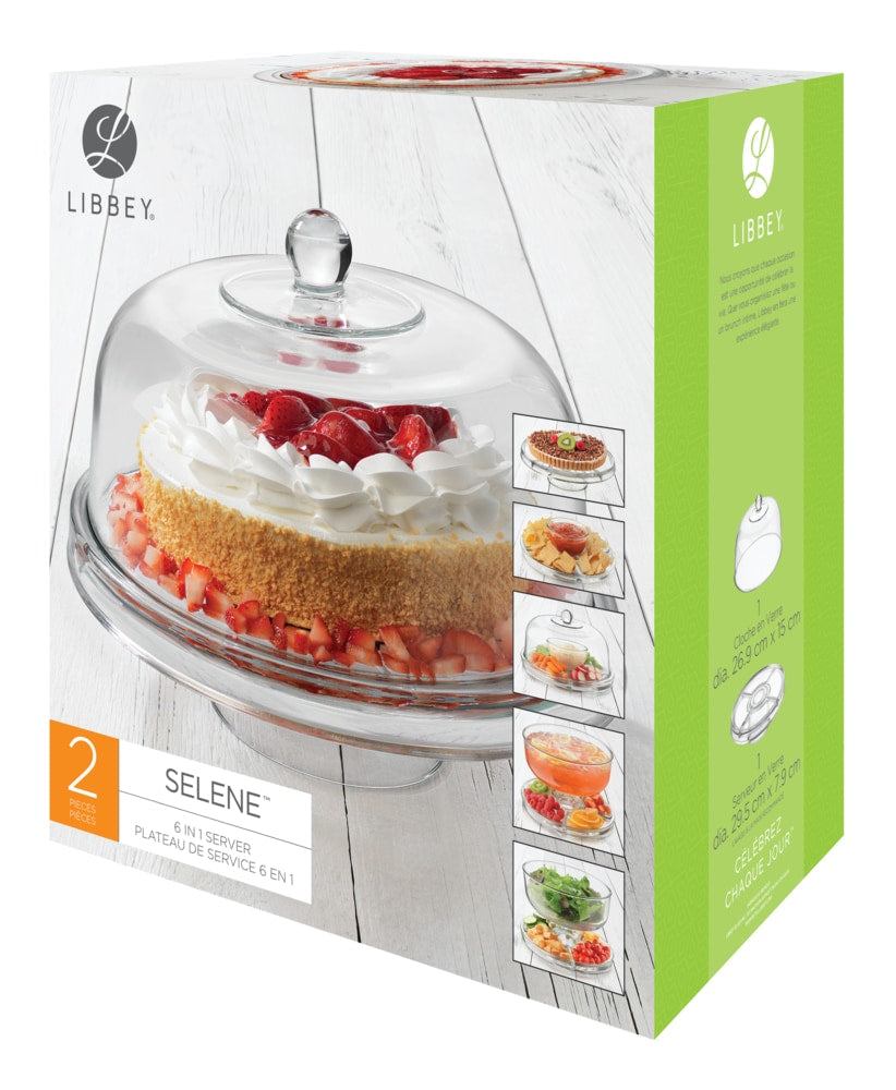 Selene 6-in-1 Server Cake Stand with Dome X5K1 - product image 2