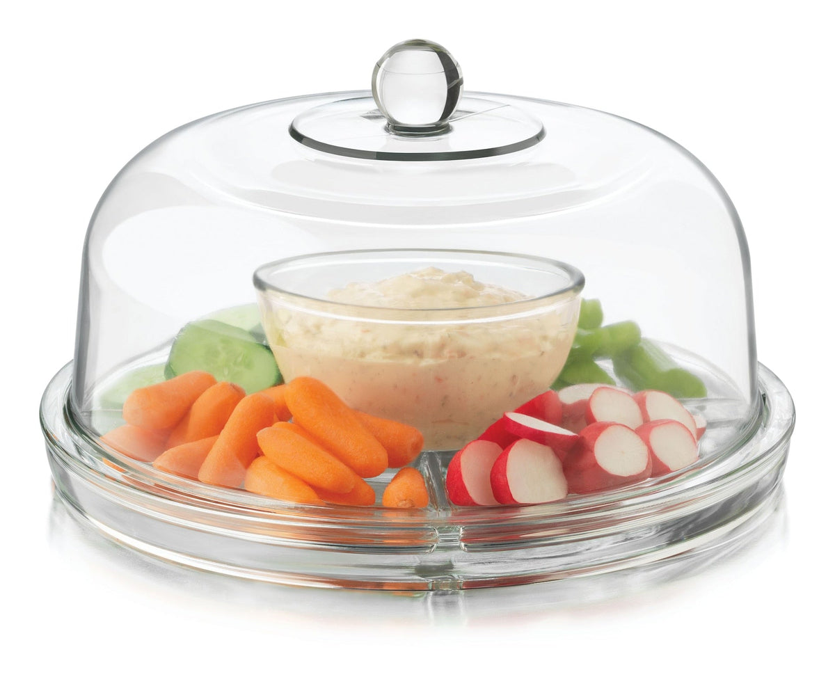 Selene 6-in-1 Server Cake Stand with Dome X5K1 - product image 6
