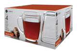 Square Mug Set, Clear, 4-pc A5P6 - product image 2
