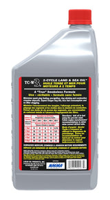 Oil 2-Stroke Semi-Synthetic Land & Sea Oil, 946-mL Y2U6 - product image 2