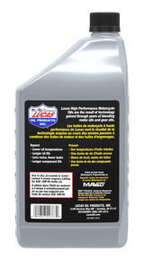 Oil High Performance Motorcycle Oil SAE, 946-mL Y1O7 - product image 2