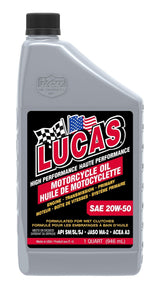 SAE 20W-50 High Performance Motorcycle Oil, 946-mL T8P6 - product image 1