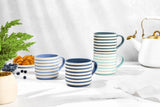 Blue Strip Stackable Mugs, Assorted Colours, 4-pk V1T1 - product image 7