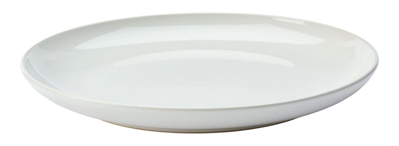 Essential Coupe Stoneware Dinner Plate, 1-pc, Bright White Y4S1