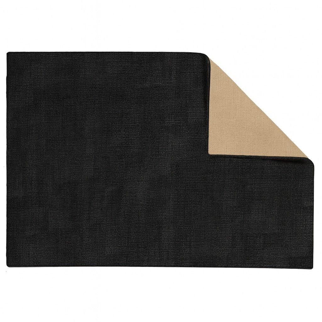 Faux Leather Reversible Placemats, Multi-Coloured, 12-in x 18-in, 4-pk Y8L2 - product image 1
