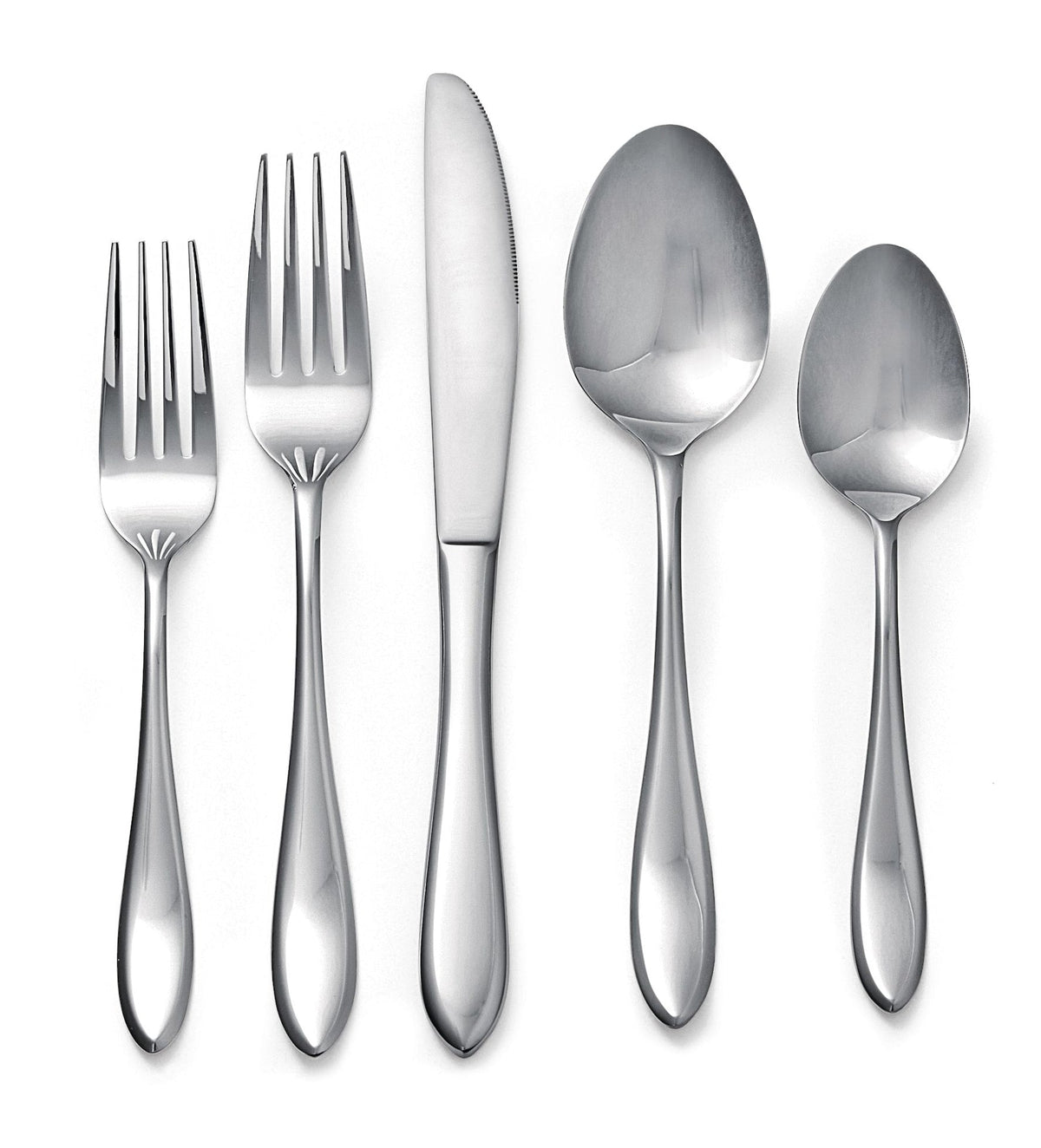 Point Stainless Steel Flatware Set, Serves 4, 20-pc Z9Y1 - product image 1