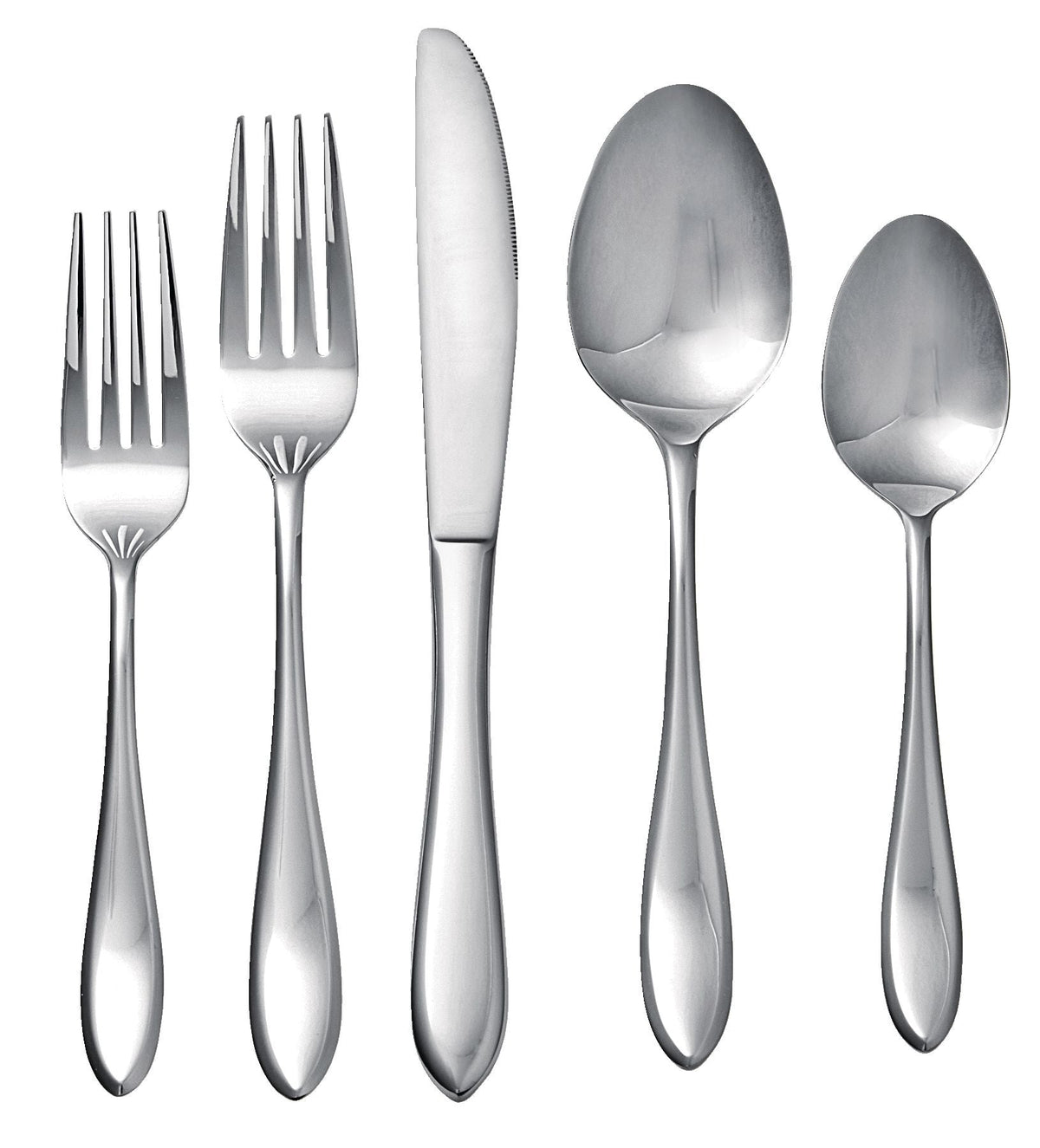 Stainless Steel Flatware Set, Serves 12, 60-pc L2Z2 - product image 1