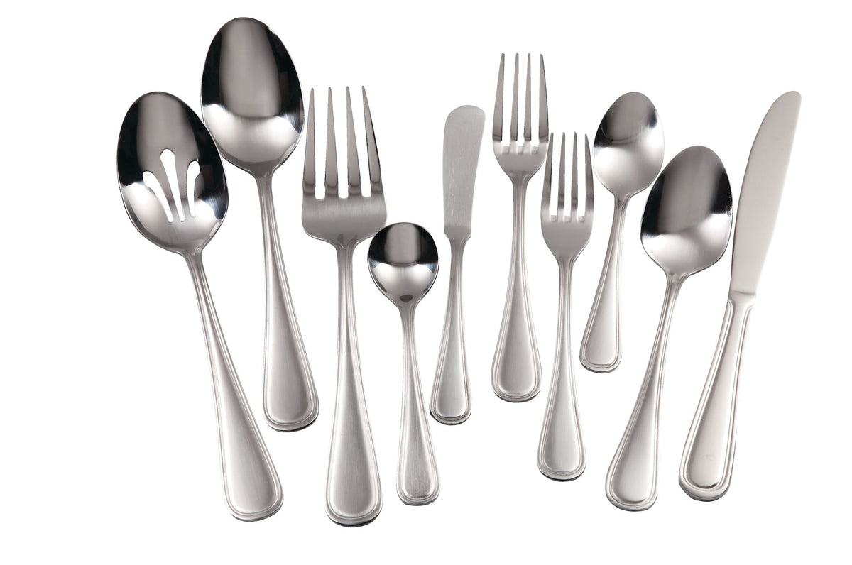 Stainless Steel Flatware Set, Serves 8, 45-pc I7O6 - product image 1