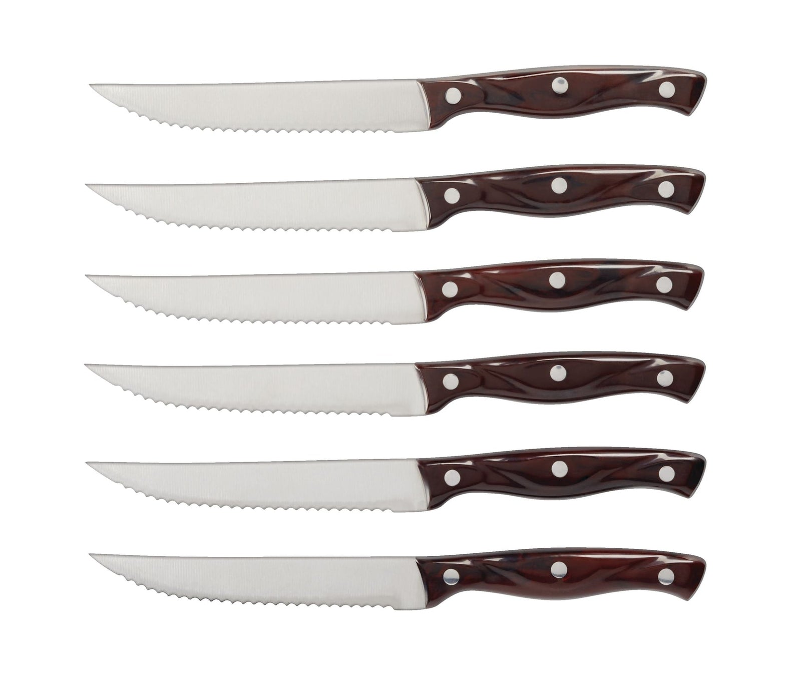 Steak Knife Set, Full Tang, 6-pc V5H5 - product image 1