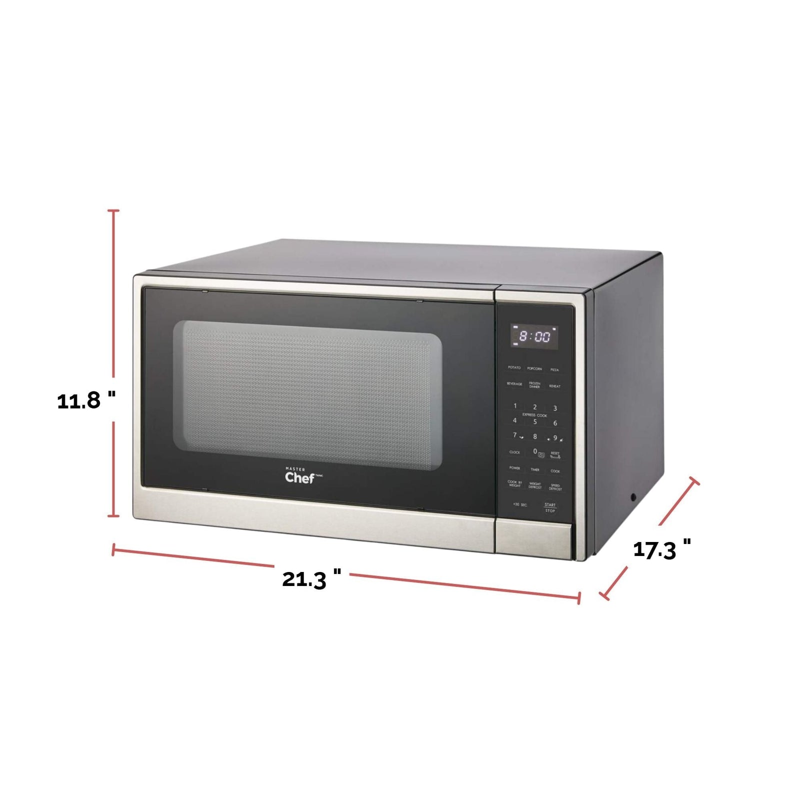 Microwave, Stainless Steel, 1.3-cu-ft I3B3 - product image 3