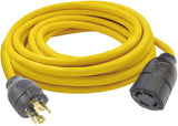 10AWG, 30A L14-30 Twist Lock Generator Extension Cord, 25-ft J8B4 - product image 2