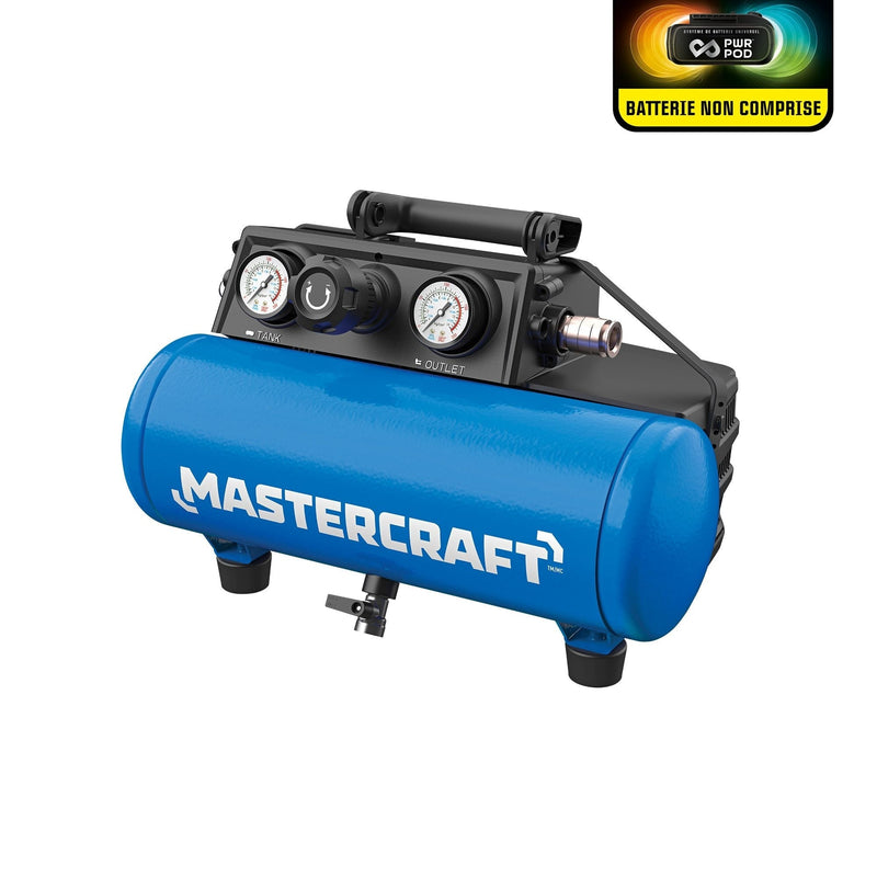 20V Cordless 1-Gallon Air Compressor, Tool Only, PWR POD Compatible Y4D6