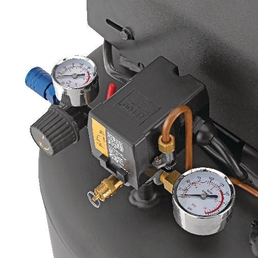 26-Gallon Oil-Free Portable Vertical Air Compressor, Matte Black, 135 PSI, 1.8HP D8N5 - product image 2