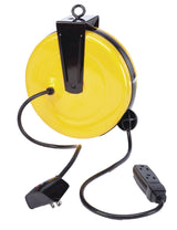 30-ft 16/3 Retractactabe Extension Cord Reel with 3 Grounded Outlets X0J2 - product image 1