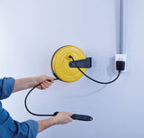 30-ft 16/3 Retractactabe Extension Cord Reel with 3 Grounded Outlets X0J2 - product image 3