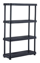 Adjustable 4-Shelf Resin/ Plastic Storage Rack/ Shelving Unit, 36 x 14 x 54.5-in R3E5 - product image 1