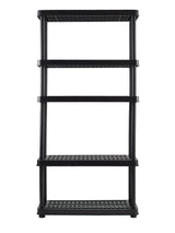 Adjustable 5-Shelf Resin/ Plastic Storage Rack/ Shelving Unit, 36 x 14 x 72-in Z5O7 - product image 5
