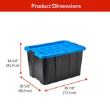 Heavy-Duty Easy Grip Latching Tote, 102.3-L B0C5 - product image 7