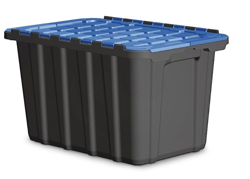 Heavy-Duty Polypropylene Flip Top Tote, 45-L M9Y6 - product image 2