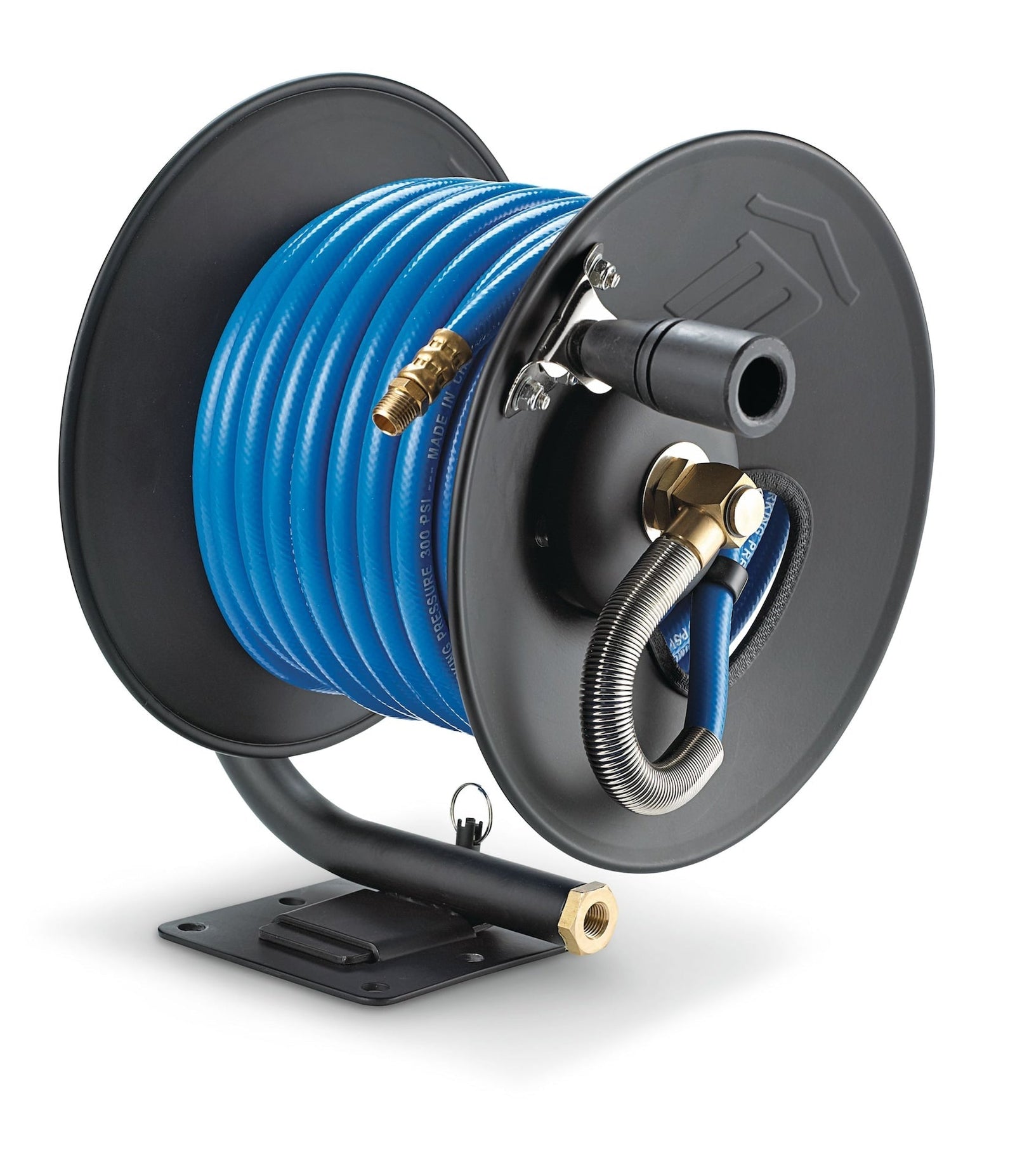 Oil-Free Vertical 20-Gallon Air Compressor with Bonus Hose Reel, 135-PSI, 2HP Q2Y8 - product image 3