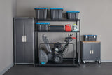 Seasonal Storage Rack with Rolling Platform Cart, Black, 65.5-in x 35.5-in x 68-in L1J3 - product image 5