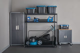 Seasonal Storage Rack with Rolling Platform Cart, Black, 65.5-in x 35.5-in x 68-in L1J3 - product image 7