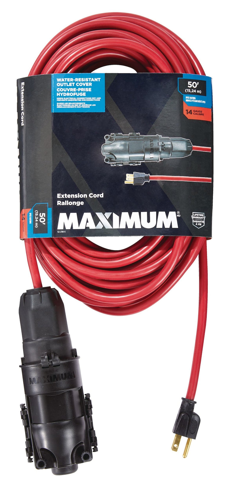 14/3 SJTW Weather-Guard Extension Cord, 50-ft E1C3