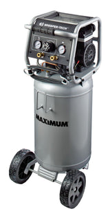 15-Gallon Oil-Free Quiet Portable Vertical Air Compressor with Top Tray B4N2 - product image 4