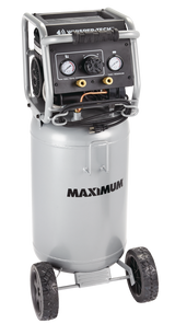 15-Gallon Oil-Free Quiet Portable Vertical Air Compressor with Top Tray B4N2 - product image 6