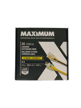 25-ft 12/3 Outdoor Extension Cord with Grounded Outlet, Lighted End and Locking Connector, Yellow/Black Y8Q9 - product image 2