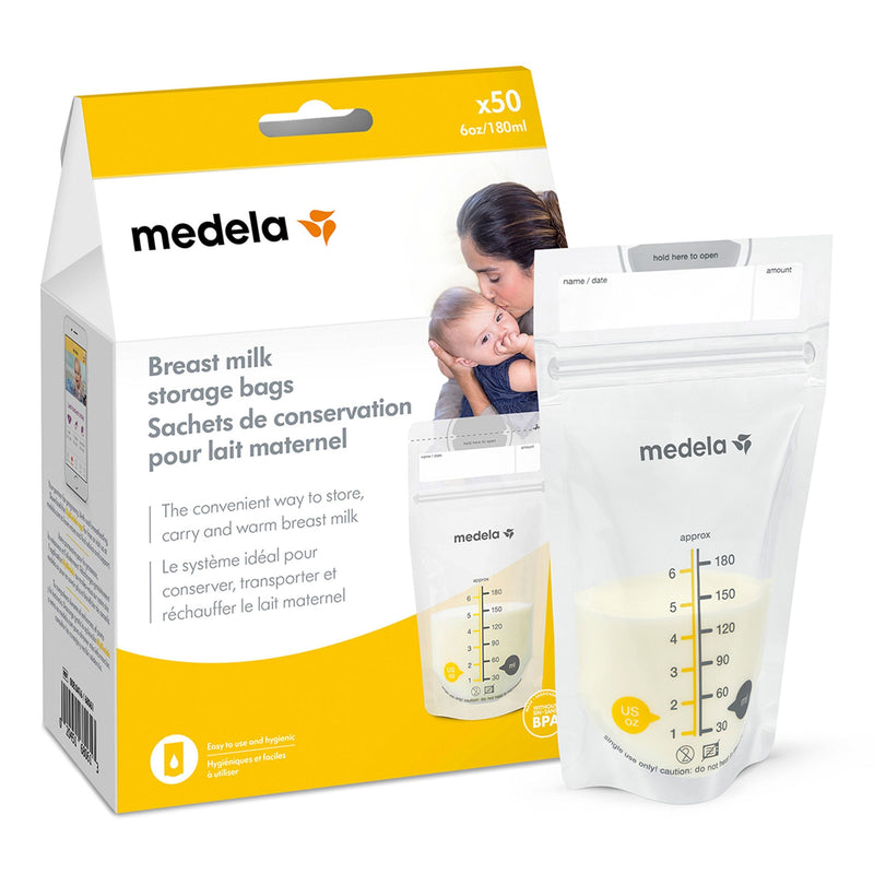 Breast Milk Storage Bags, 50-ct H7D8